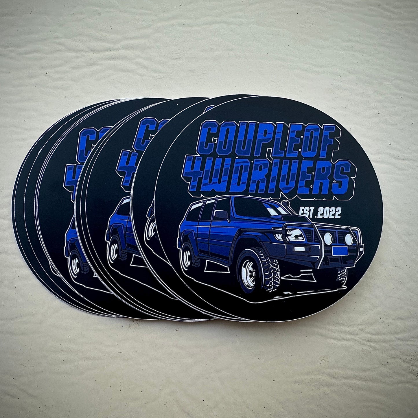 Original Big Blue Sticker